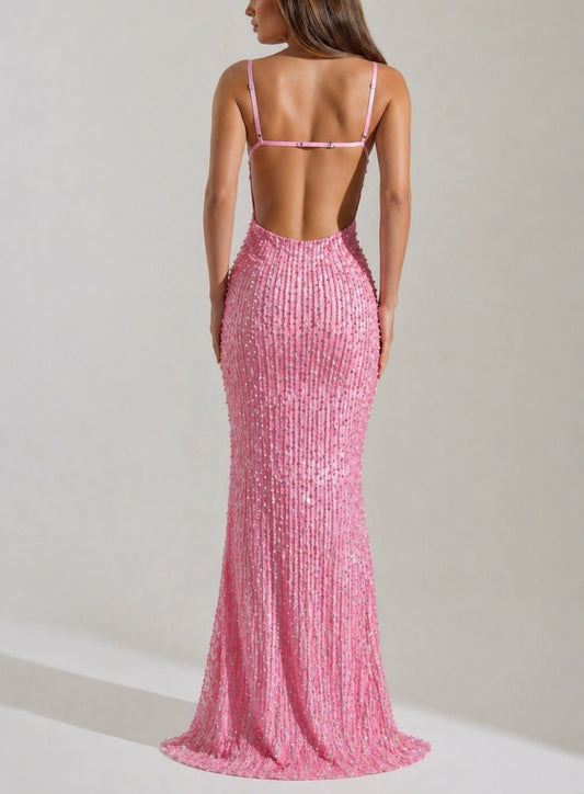 Pink & Pearls Gown