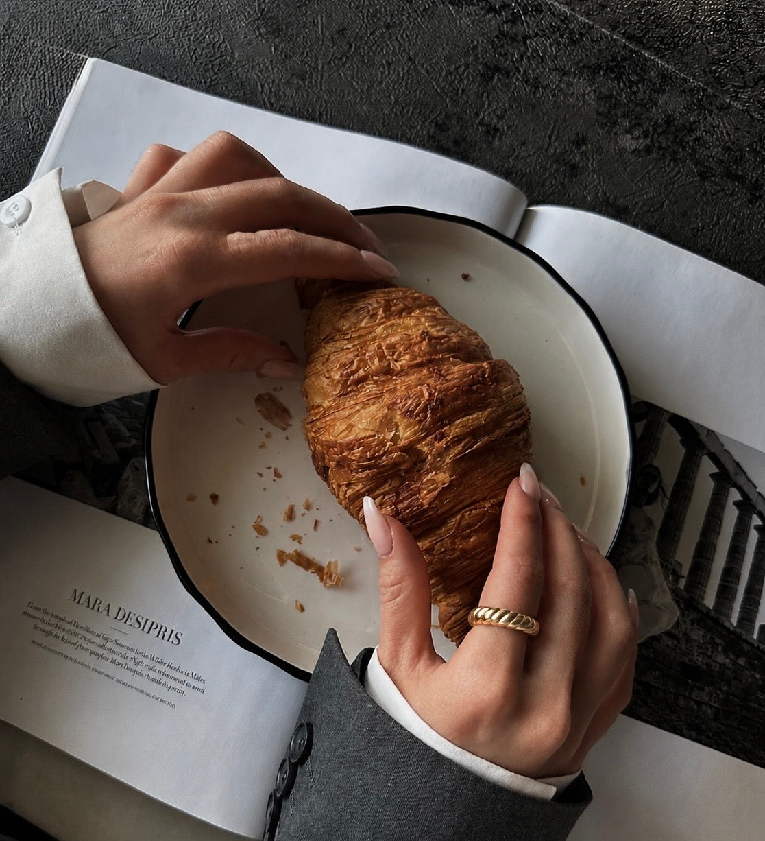 The Croissant Ring