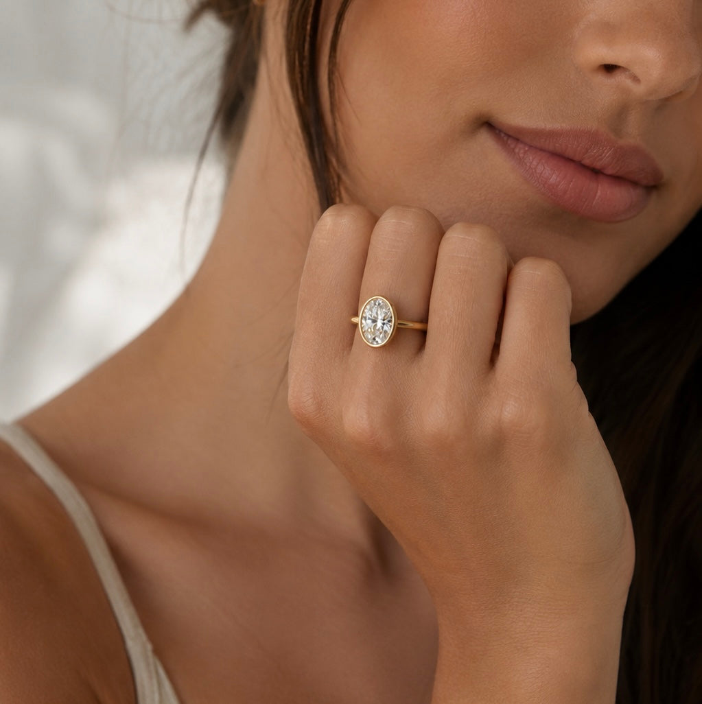 Golden Glow Ring
