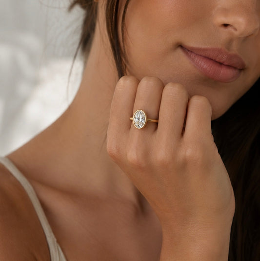 Golden Glow Ring