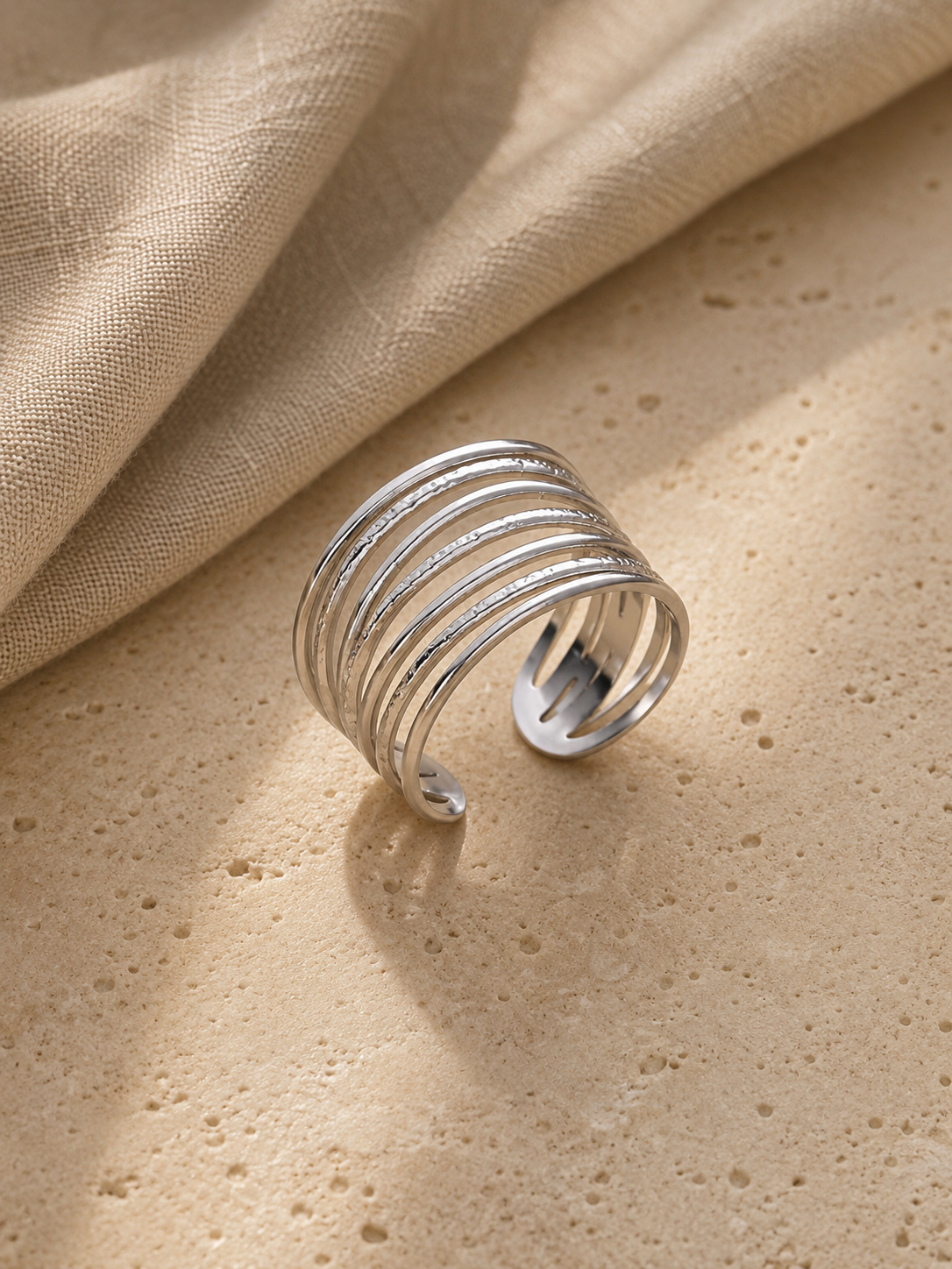 The Glow Cuff Ring