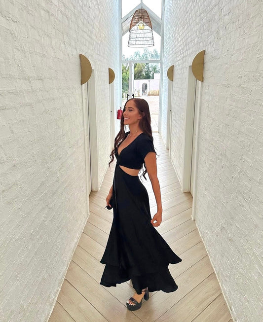 Black Flow Dress