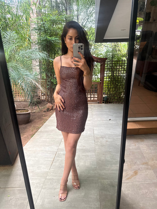 Brown Crystal Mini