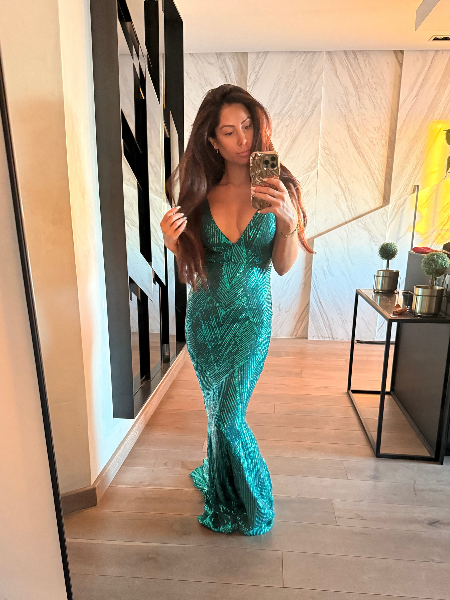 Green Goddess Gown – The Glow Shop