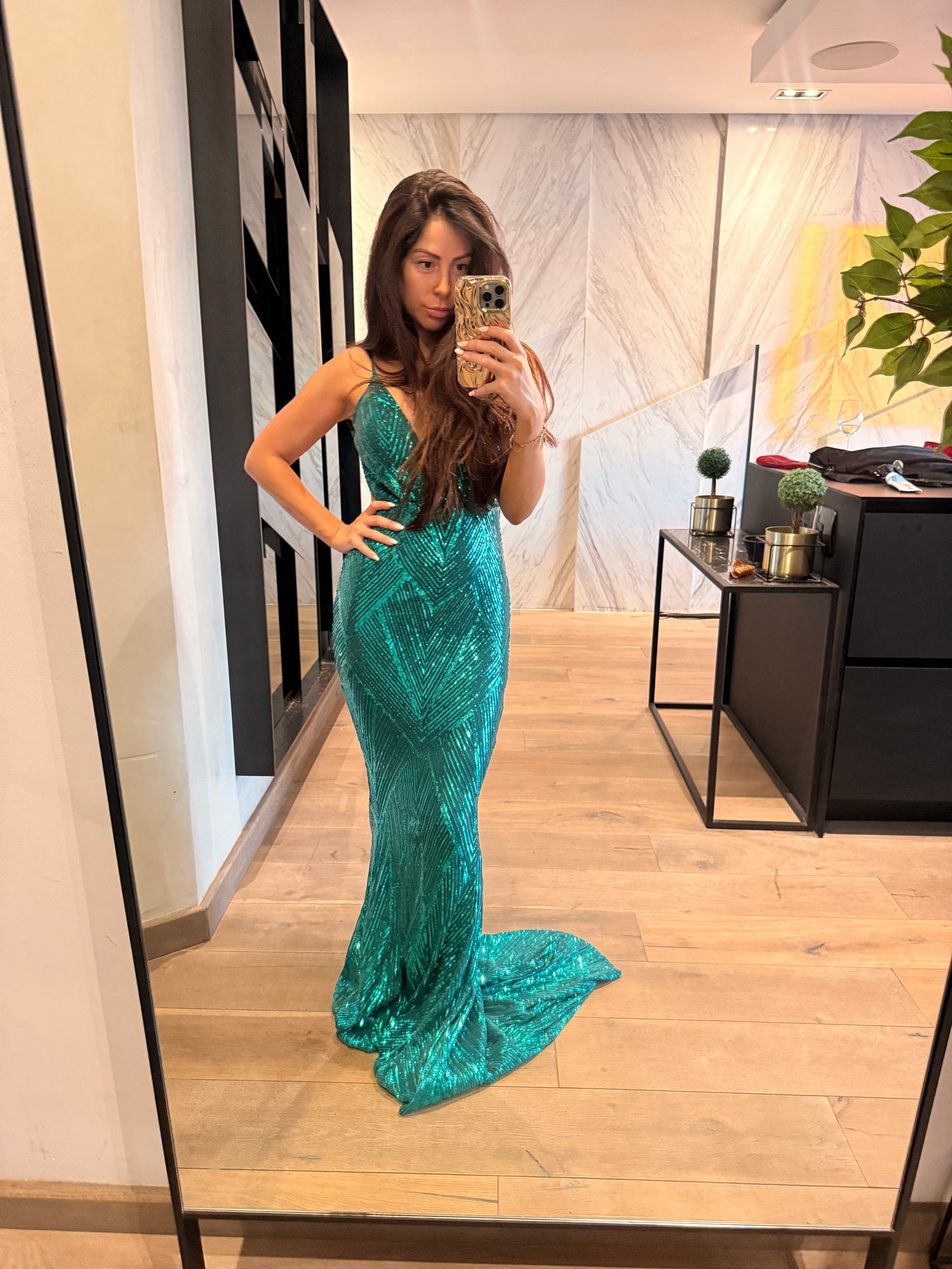 Green Goddess Gown