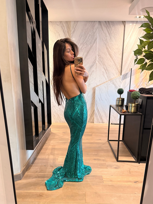 Green Goddess Gown