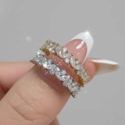 Crystal Crown Ring