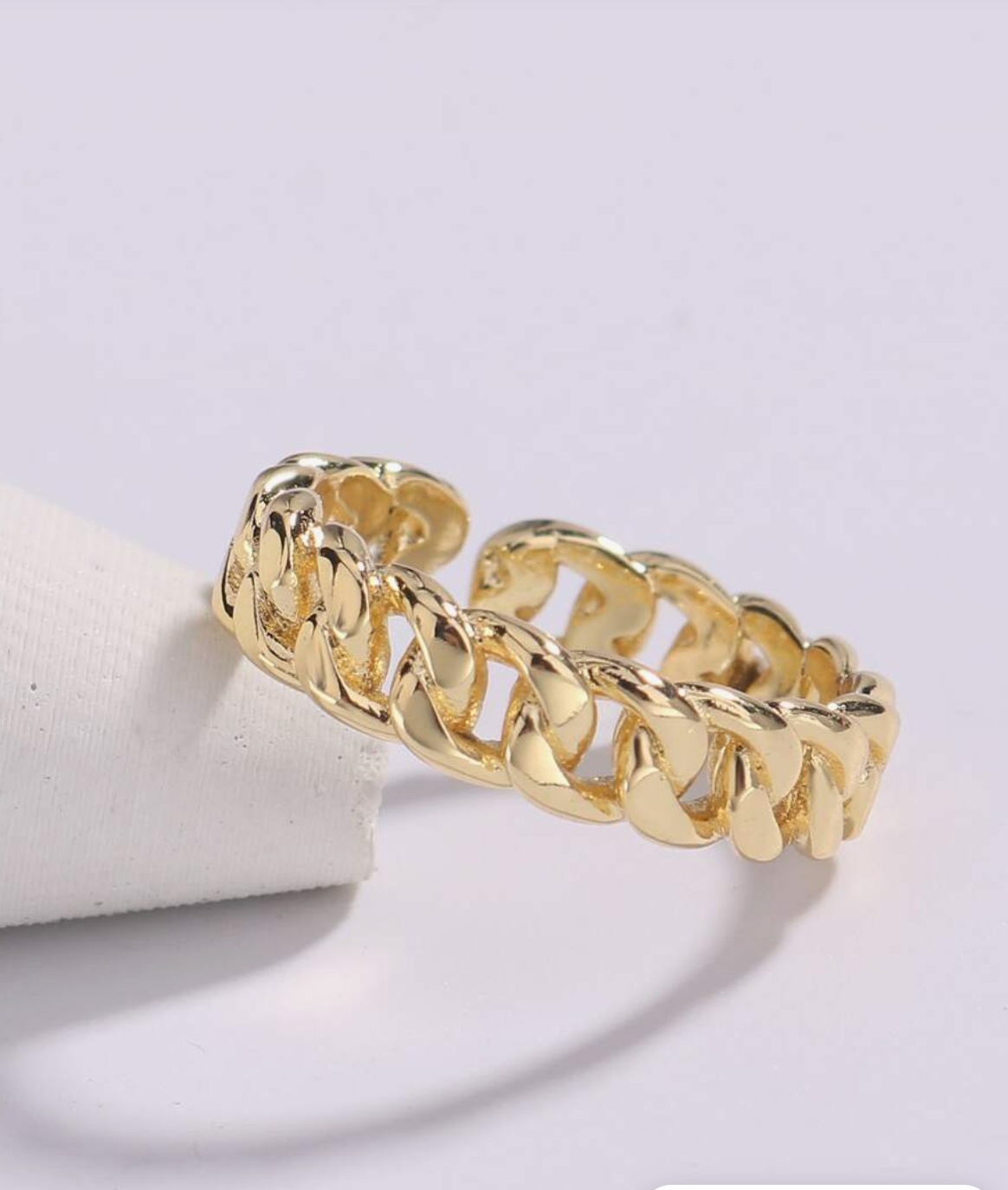 Chained Glow Ring