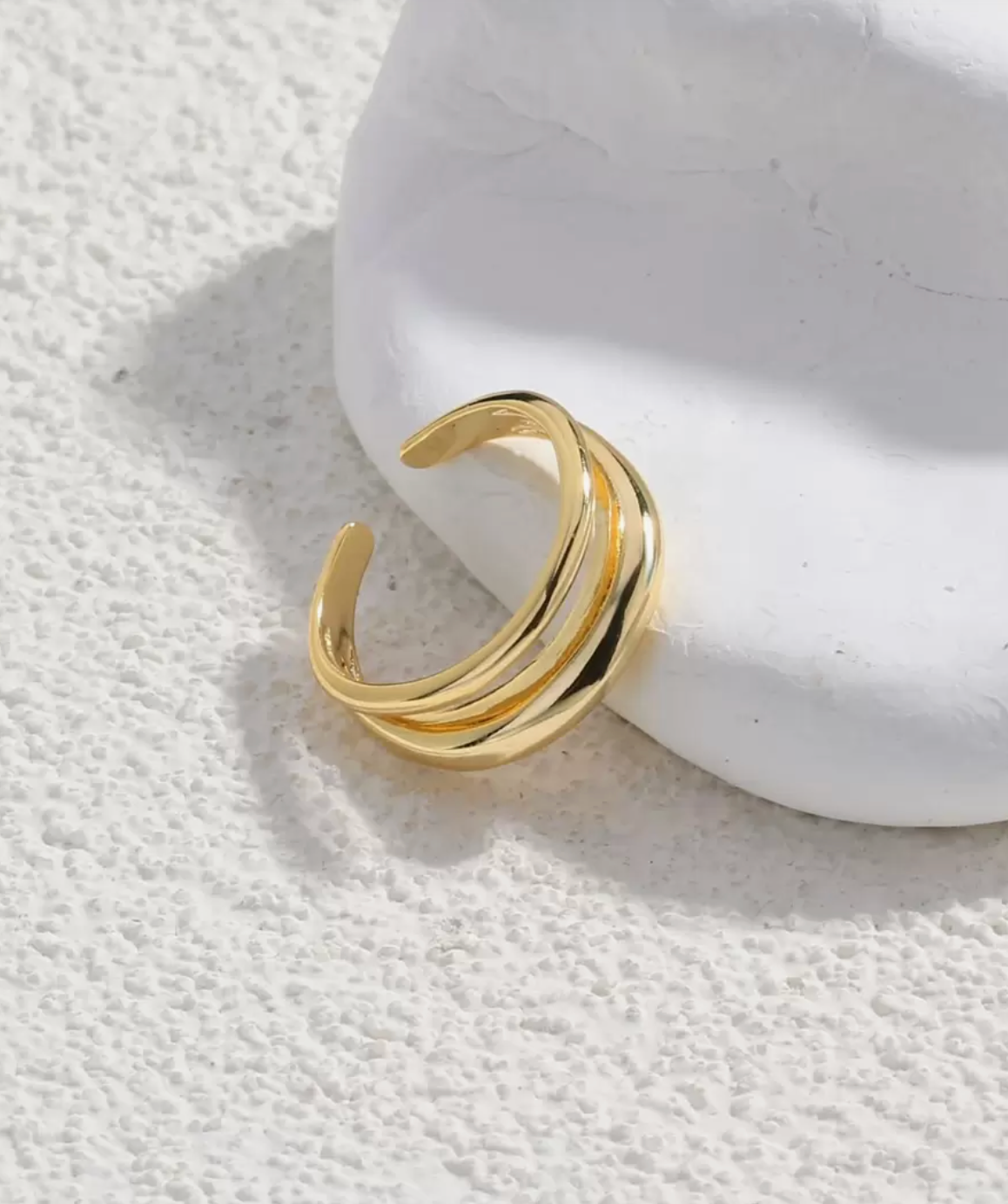 Gold Cuff Ring