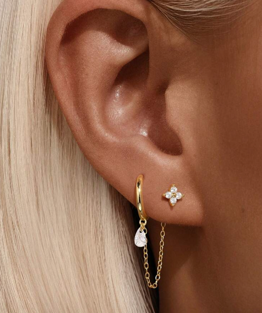 2-in-1 Stud & Hoop Glow Earring