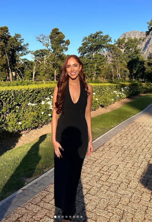 Black Shimmer Dress